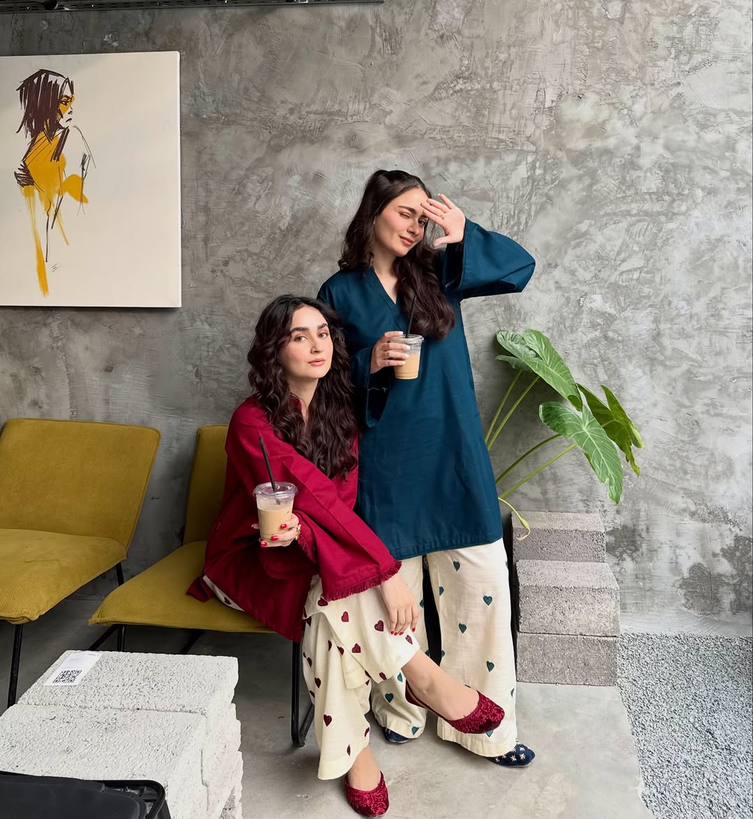 Premium Red Kurti Palazzo Co-Ord Set